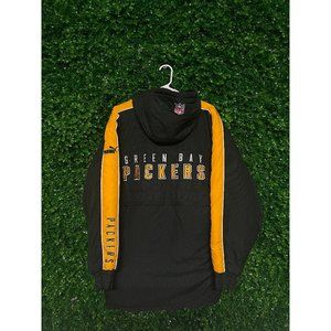 Vintage Greenbay Packers Jacket, Adult Mens Large, NFL Football, Can be Cropped